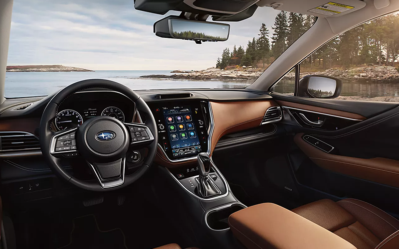 Inside the Subaru Outback