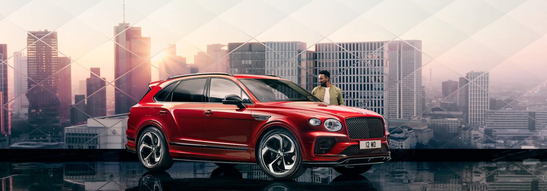 Red Bentayga Exterior