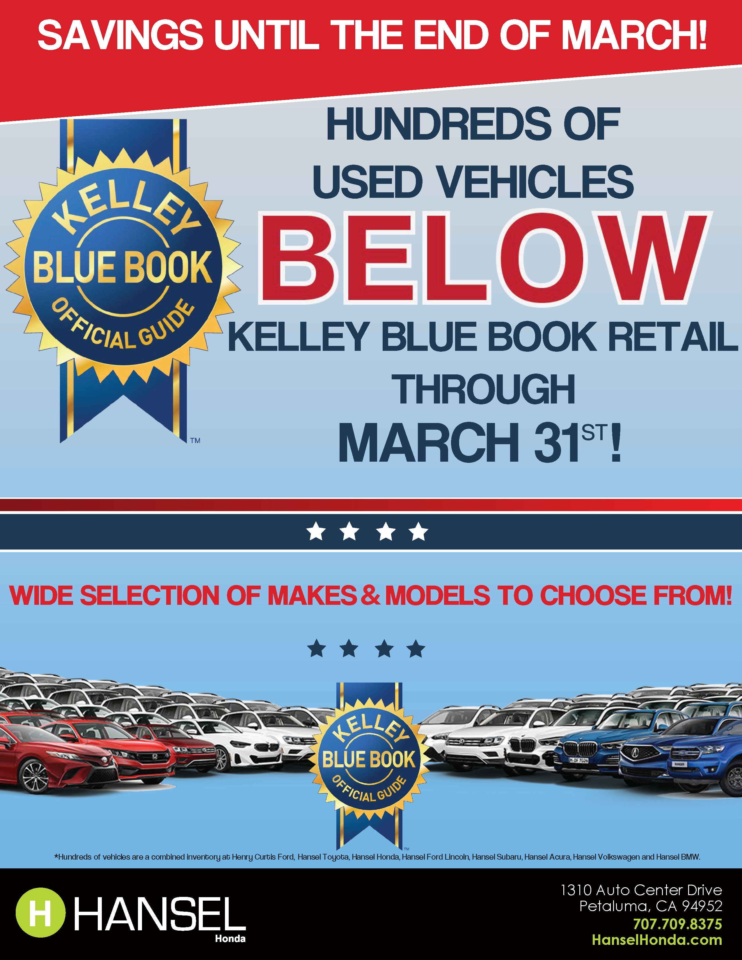 Used Vehicles Below KBB