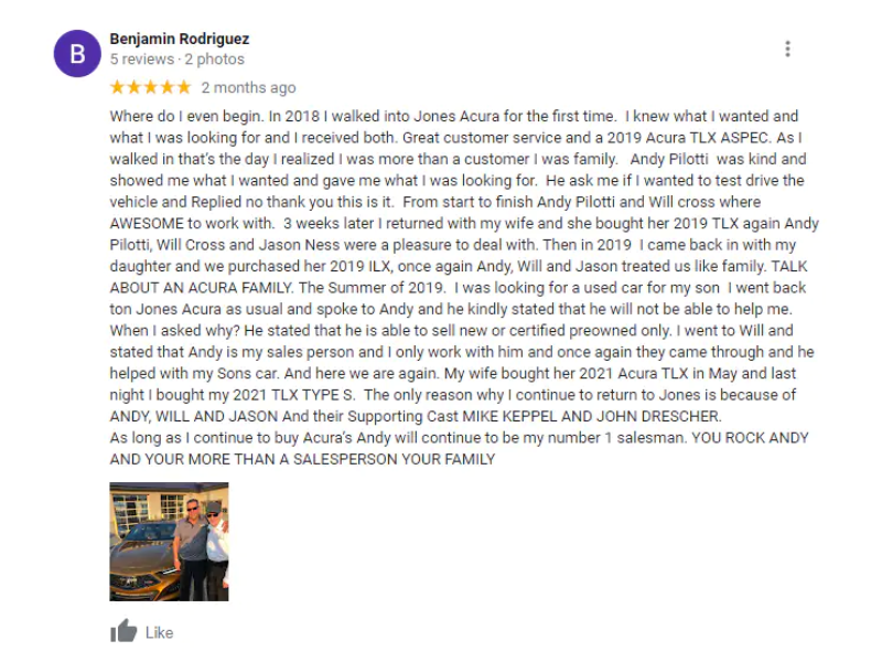 Jones Acura Lancaster PA