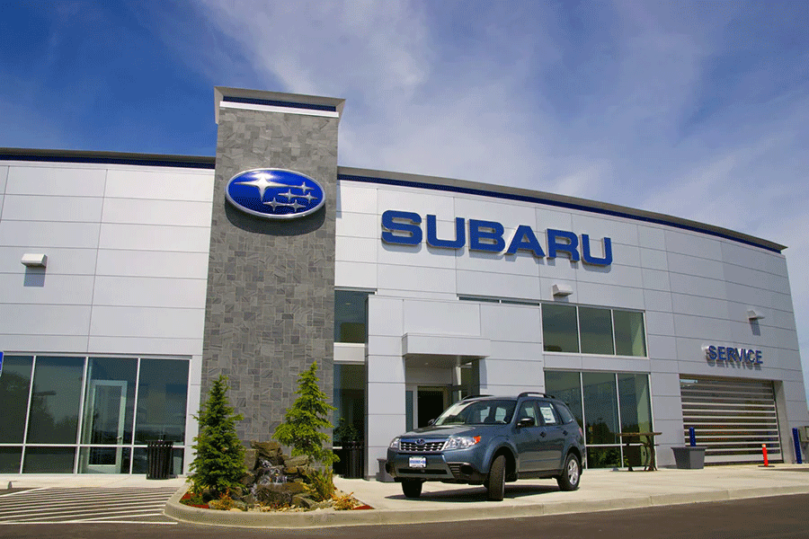 Exterior view of Klamath Falls Subaru a Subaru dealership located in Klamath Falls, OR