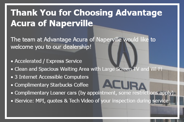 Advantage Acura of Naperville Naperville IL