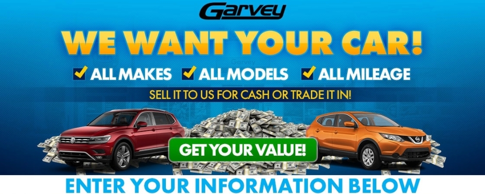 Garvey Volkswagen of Queensbury will buy your car, truck or SUV