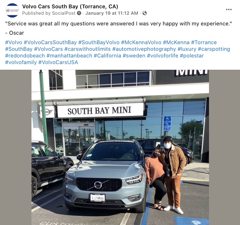 Volvo Cars South Bay Torrance CA