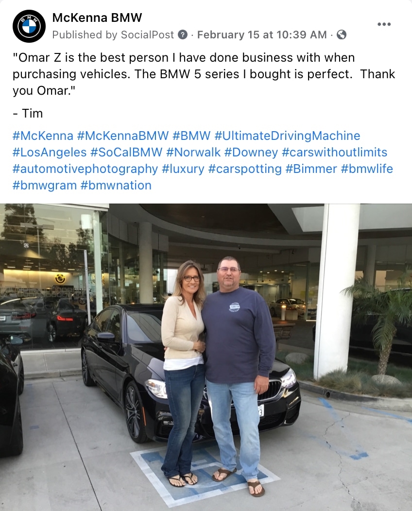 McKenna BMW Norwalk CA