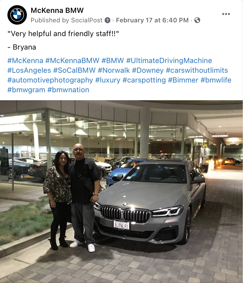 McKenna BMW Norwalk CA