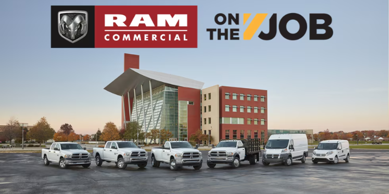 The Ram fleet truck lineup.