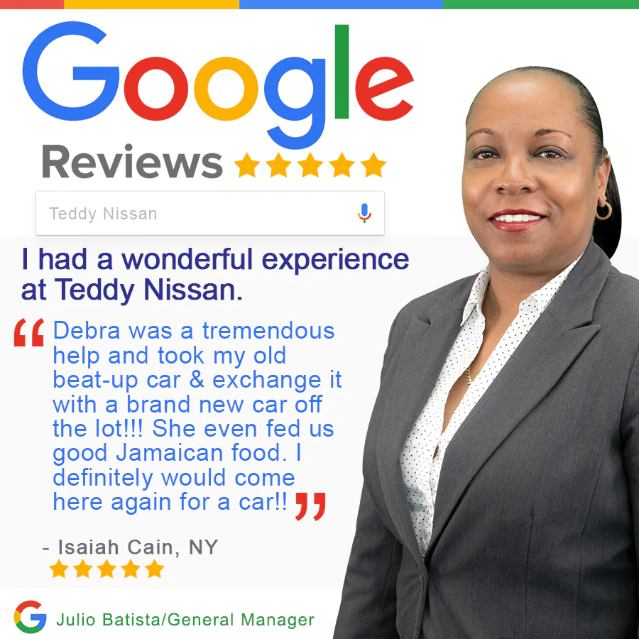 teddy nissan google review