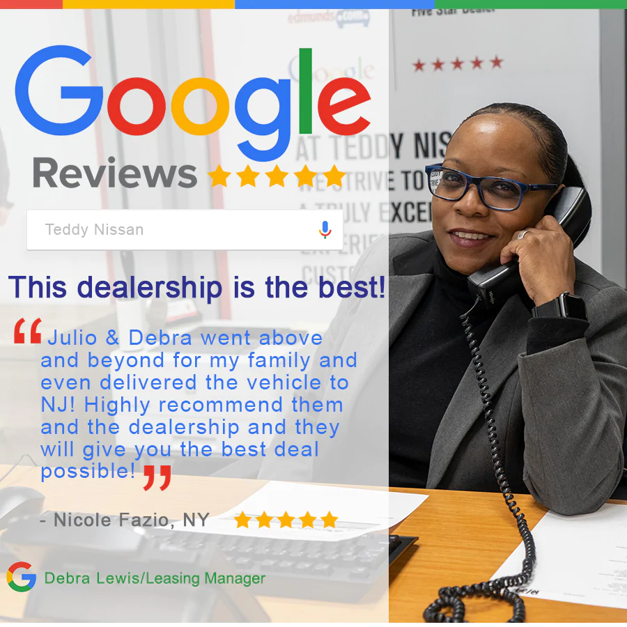 Teddy Nissan google Review