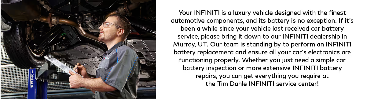 Tim Dahle INFINITI Murray UT