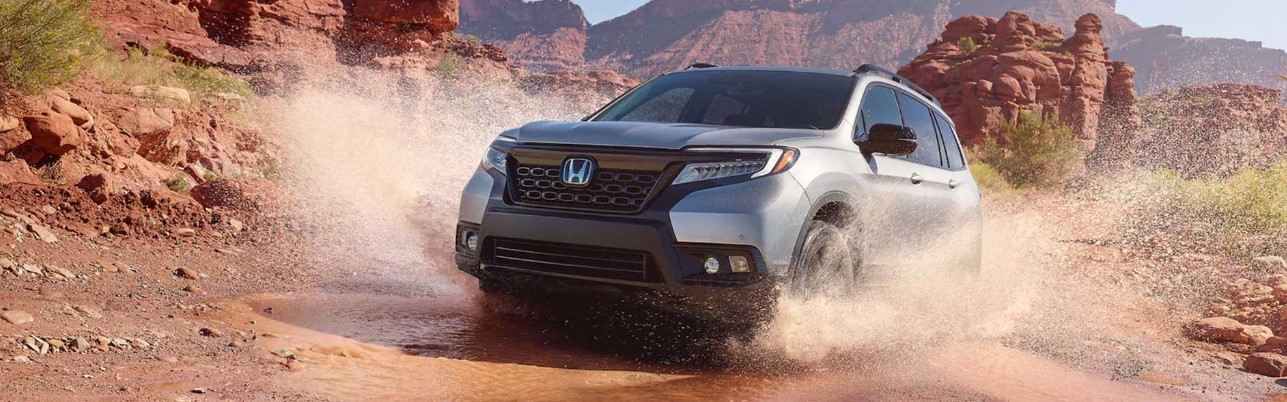 Silver 2021 Honda Passport