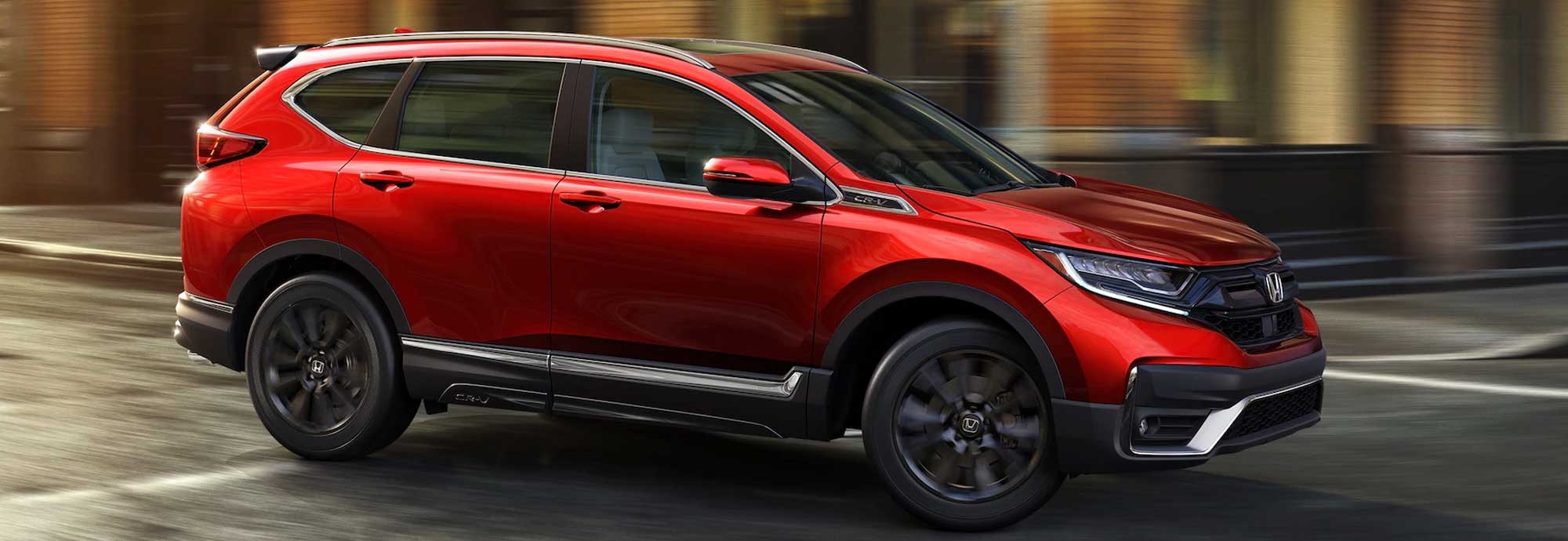 Right side view of the 2021 Honda CR-V