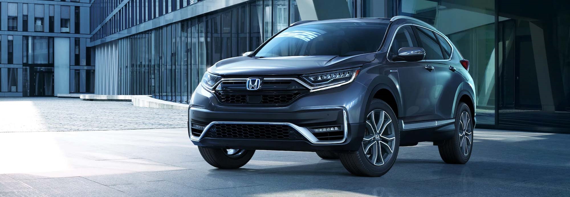 Front view of the 2021 Honda CR-V Hybrid