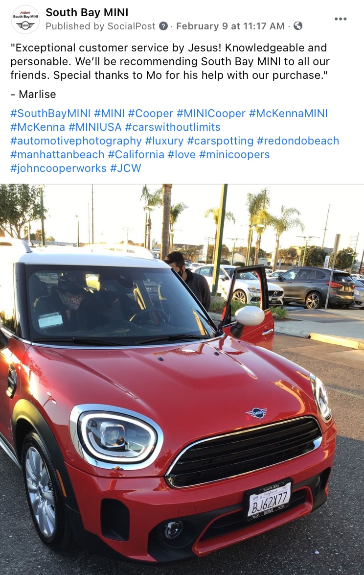 South Bay MINI Torrance CA