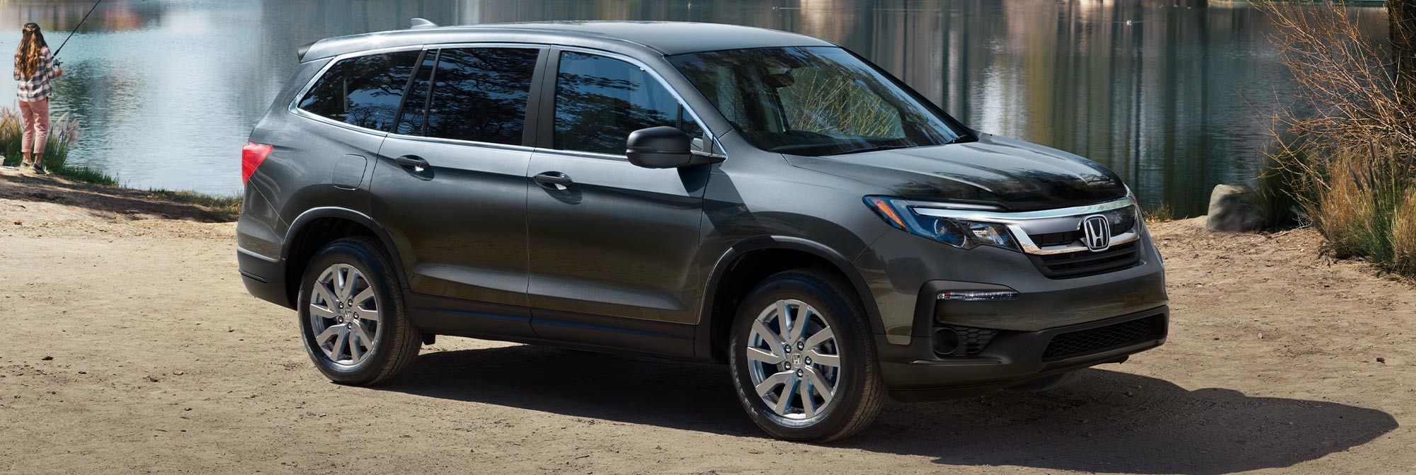 Gray 2021 Honda Pilot