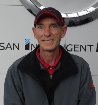 Nissan top service writer award for Jerry Dowell