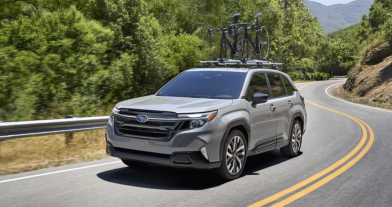 2026 Subaru Forester driving
