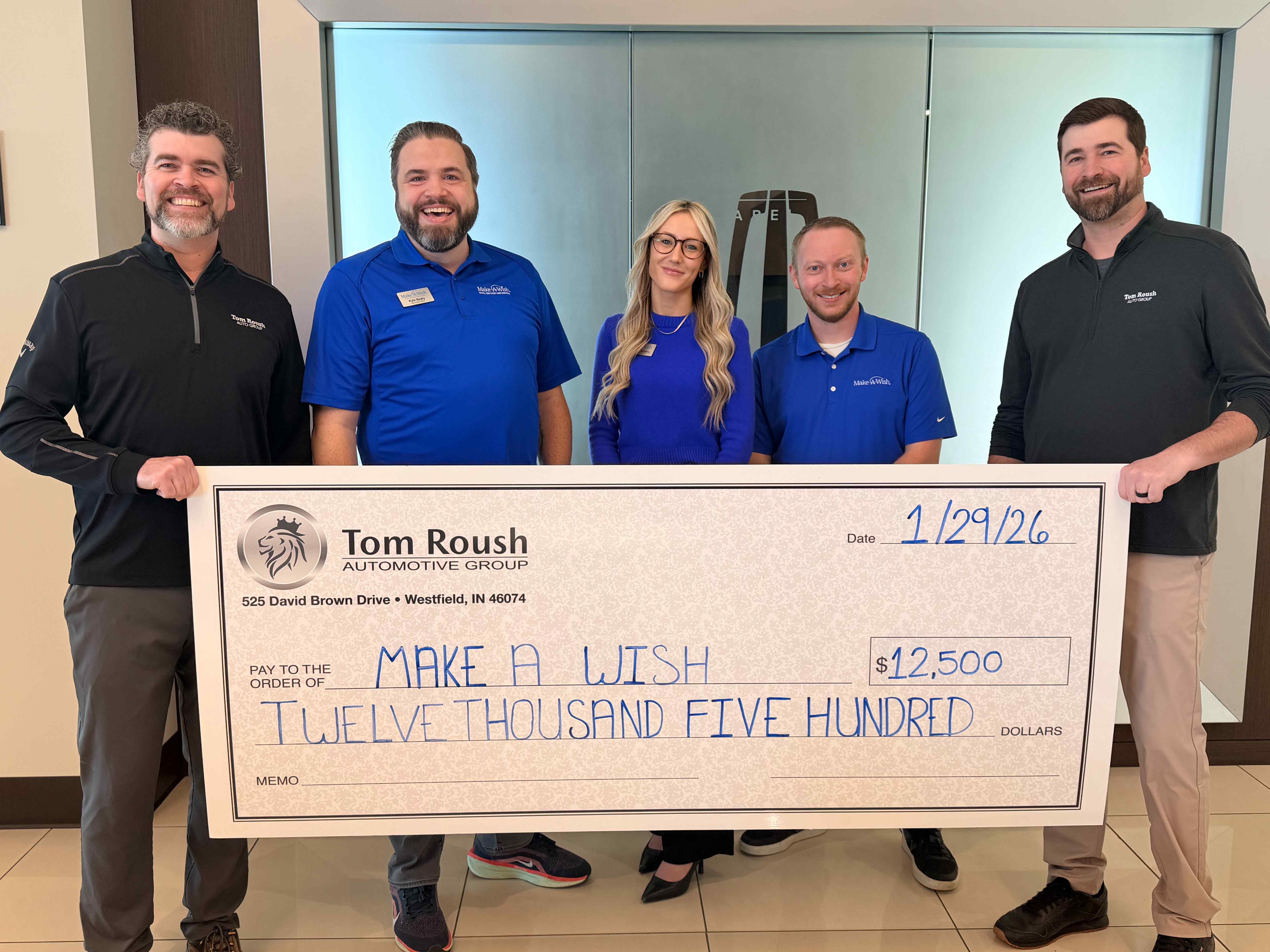Tom Roush Auto Group Partners With Make-A-Wish