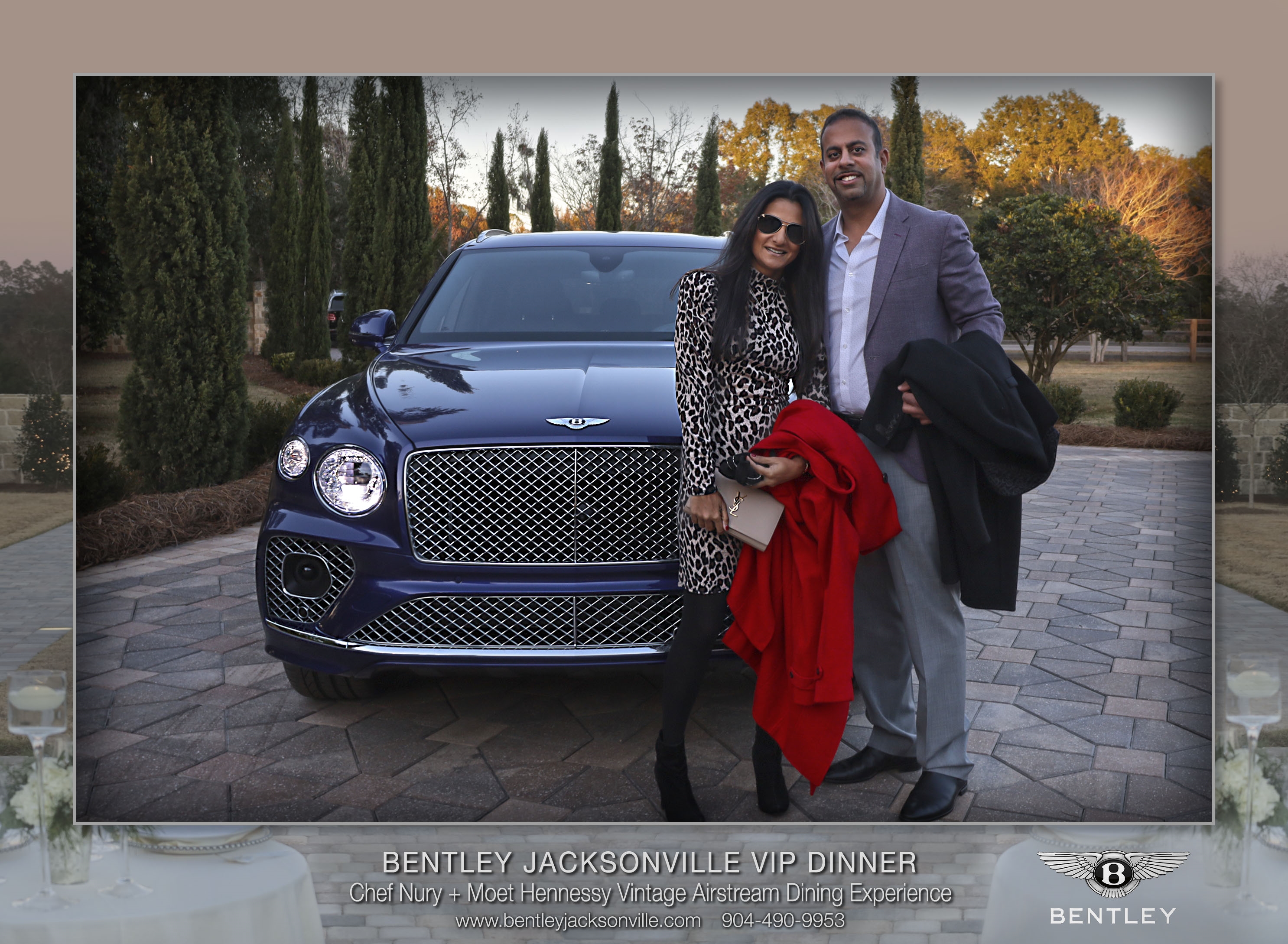bentley vip dinner