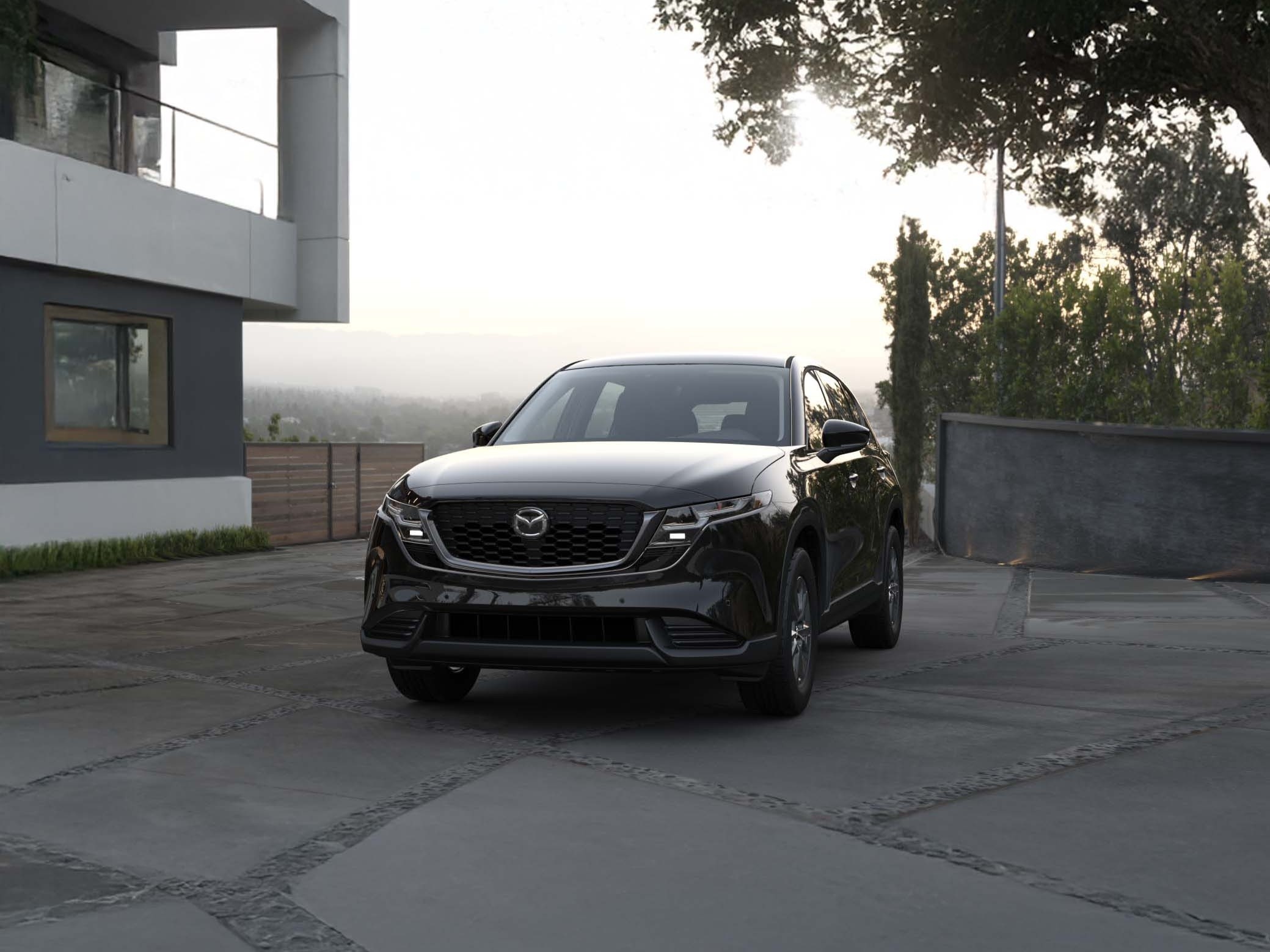 Black 2026 Mazda CX-5 parked