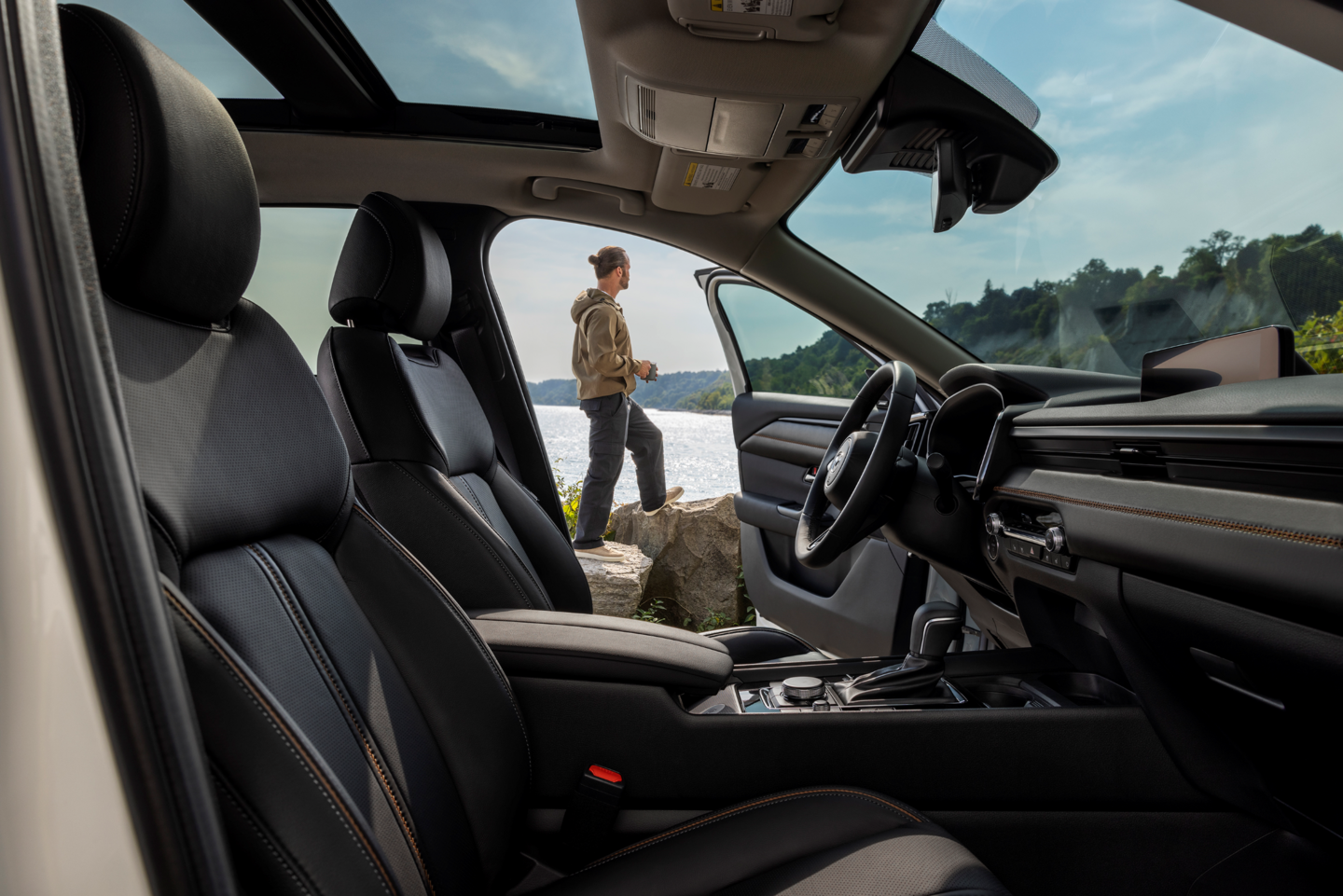 2026 Mazda CX-50 interior side view