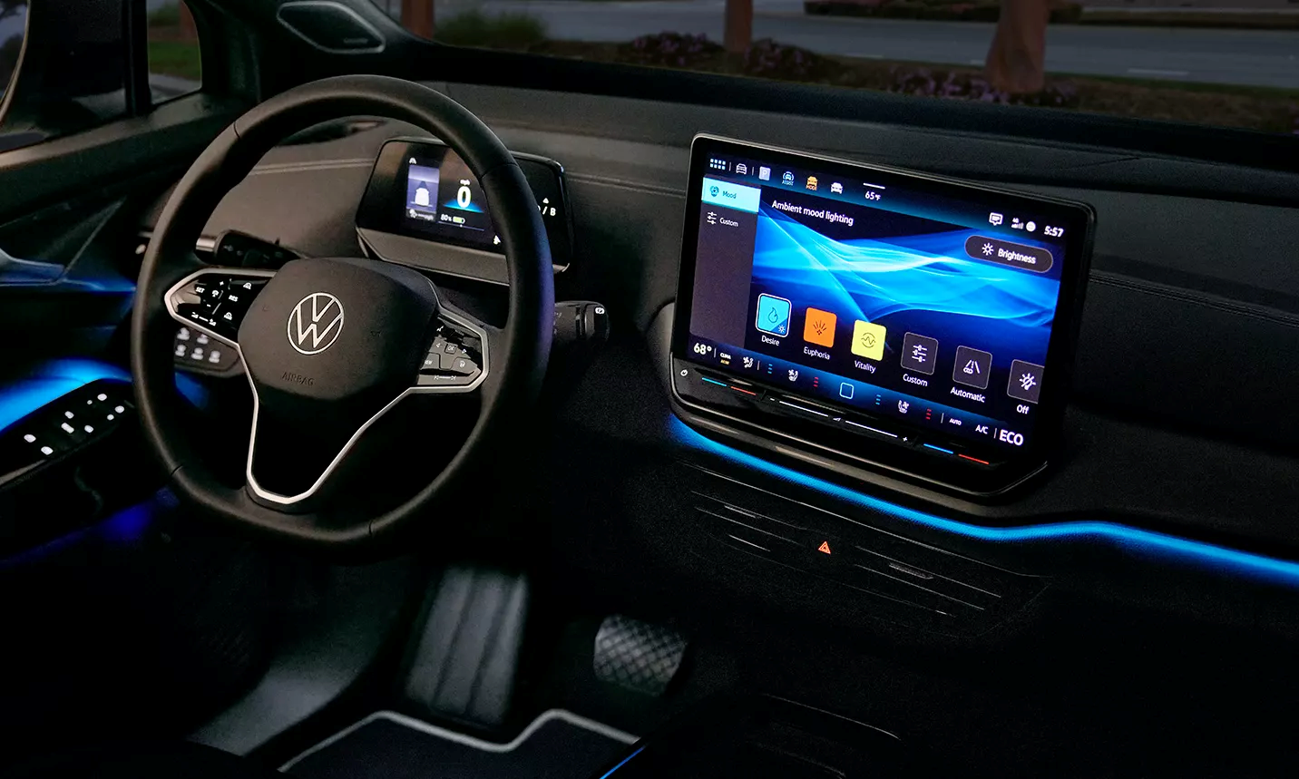 Volkswagen ID.4 interior tech