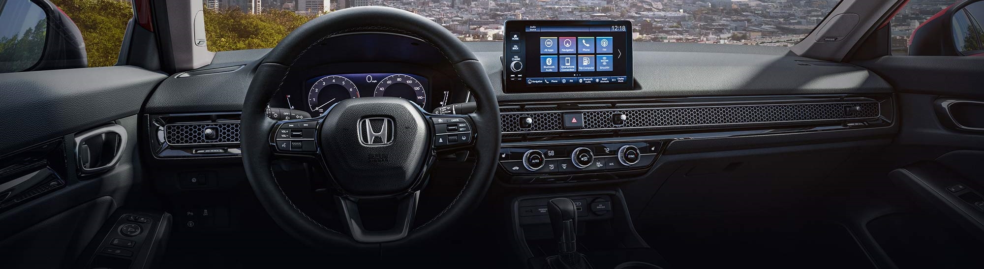 2022 Honda Civic Hatchback interior