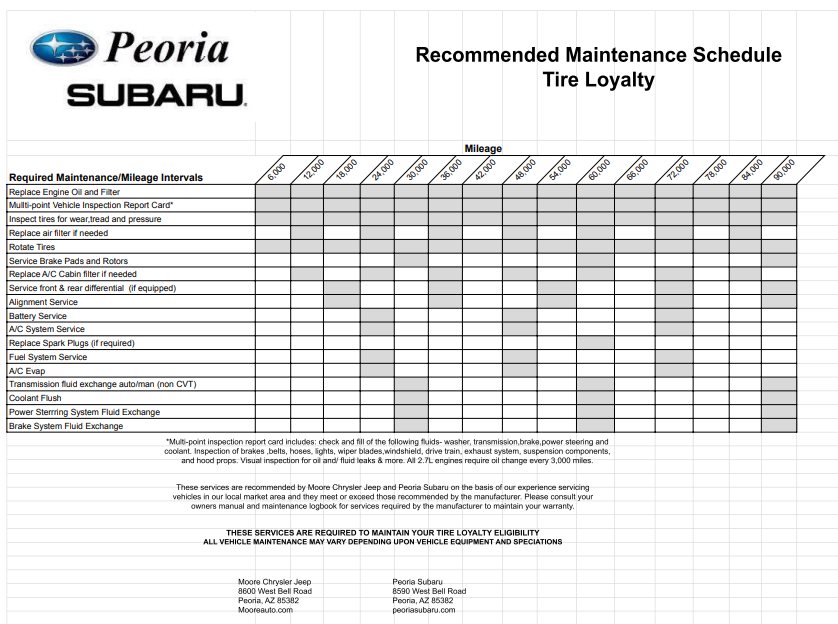 Peoria Subaru Peoria AZ