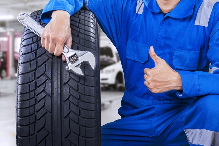 Mechanic tire and wrench