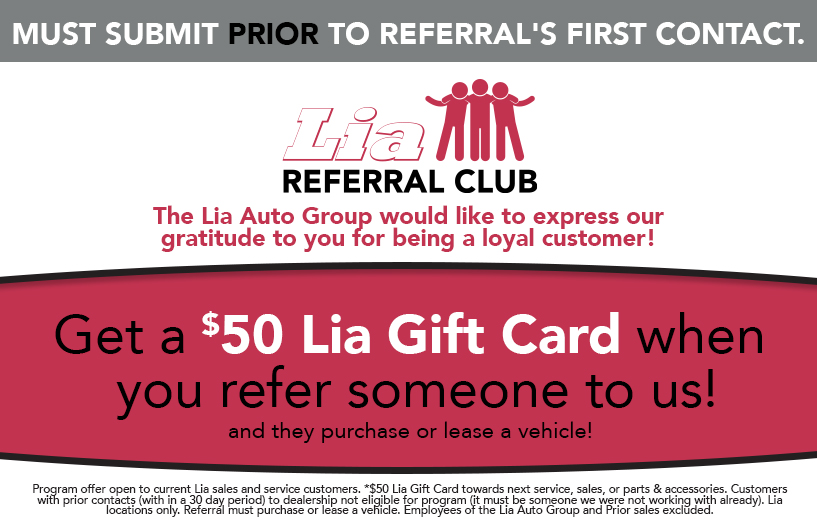 Lia Referral Program Lia Honda Enfield Enfield CT