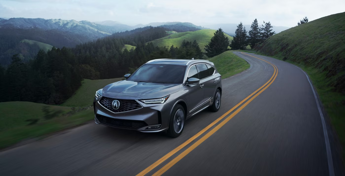 2026 Acura MDX on the highway