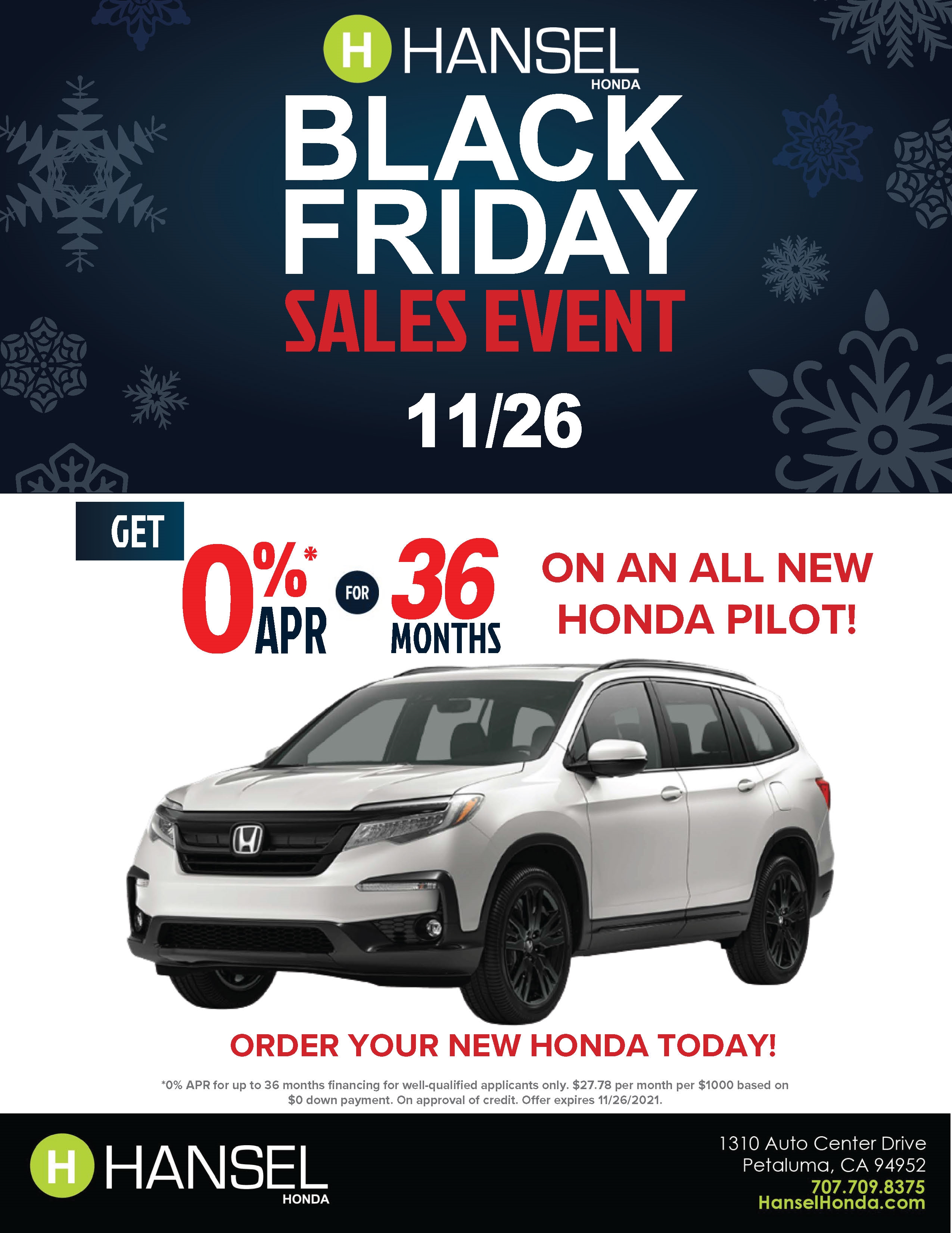 Black Friday Sales Event