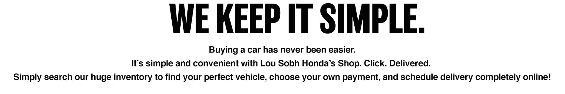 Lou Sobh Honda Cumming GA