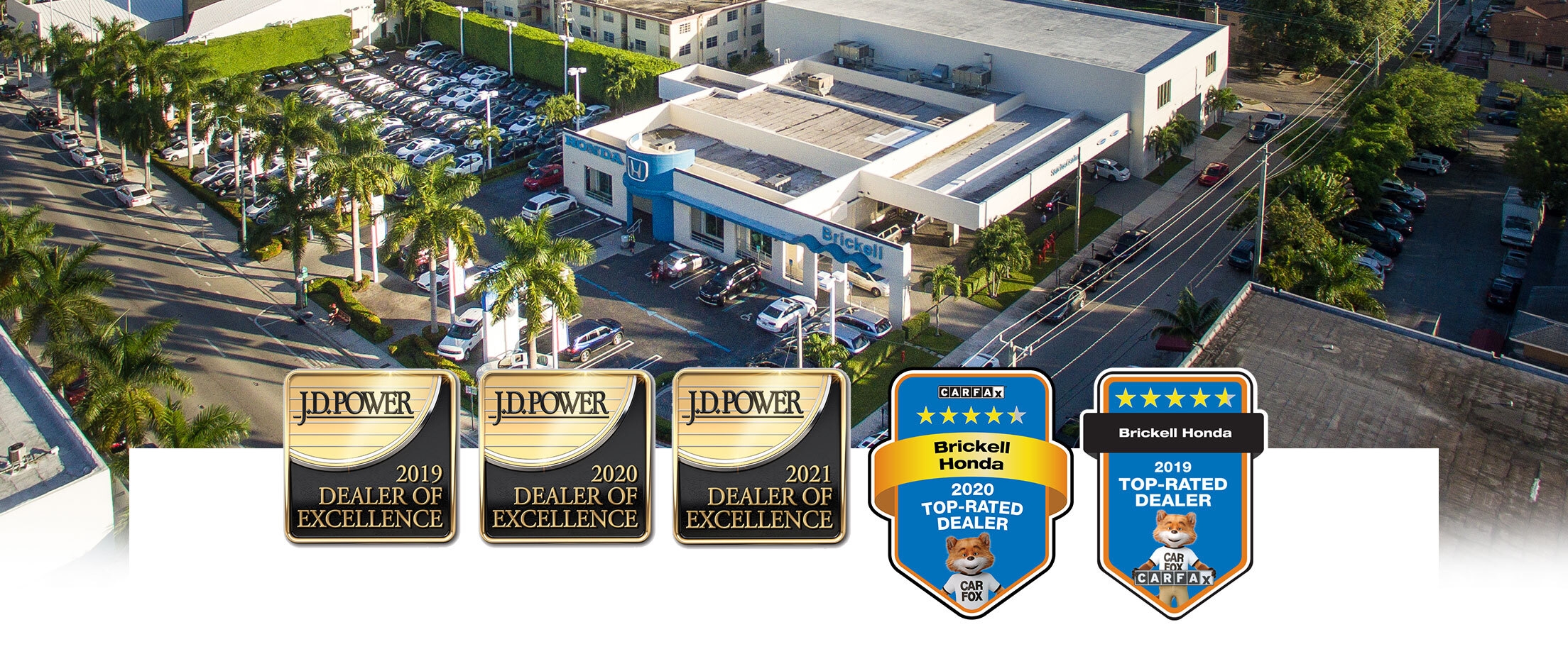 Brickell Honda Awards