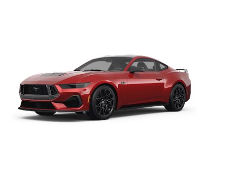 red ford mustang logo
