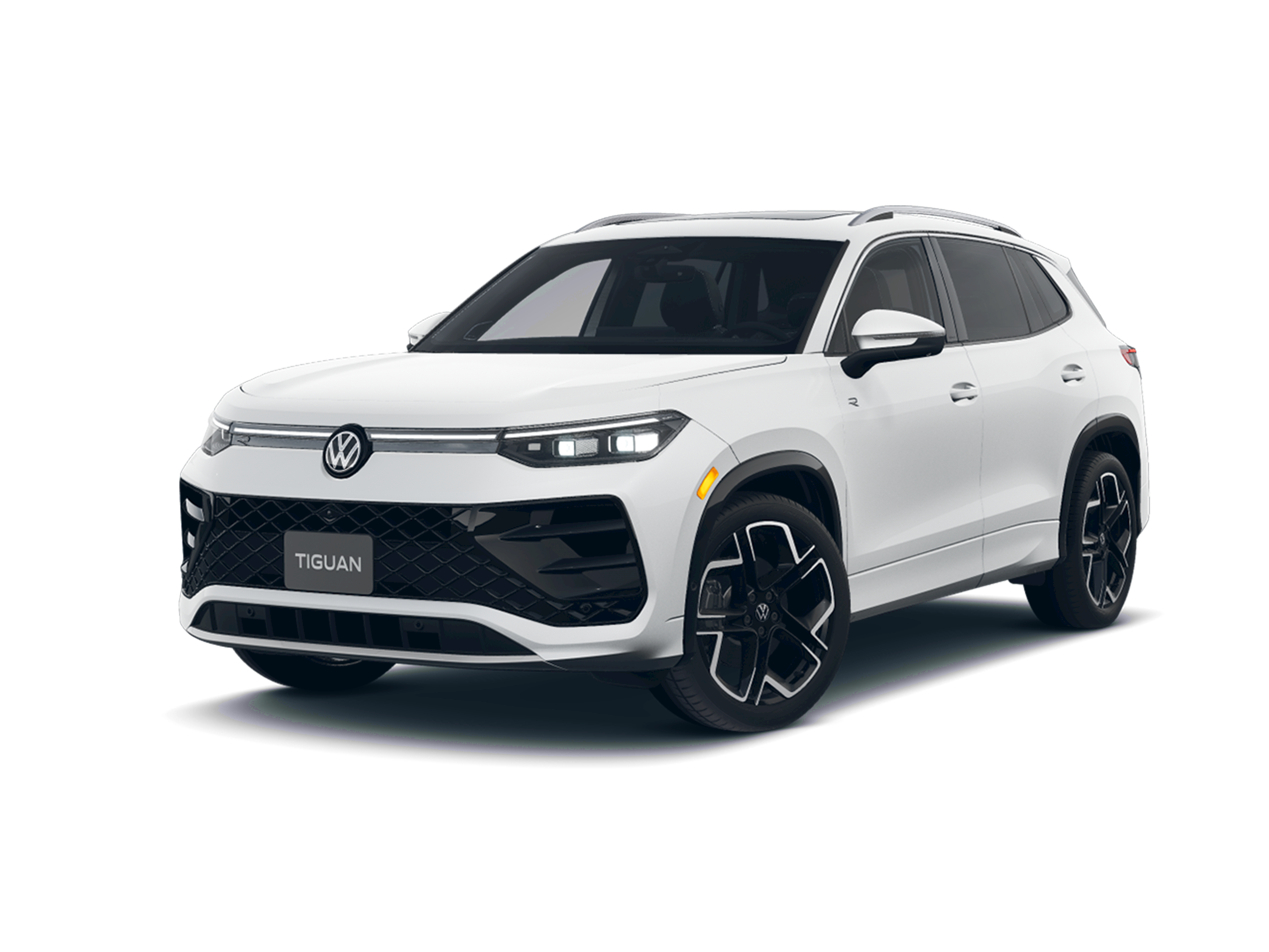 New Opal White Pearl 2025 Volkswagen Tiguan SEL R-Line for