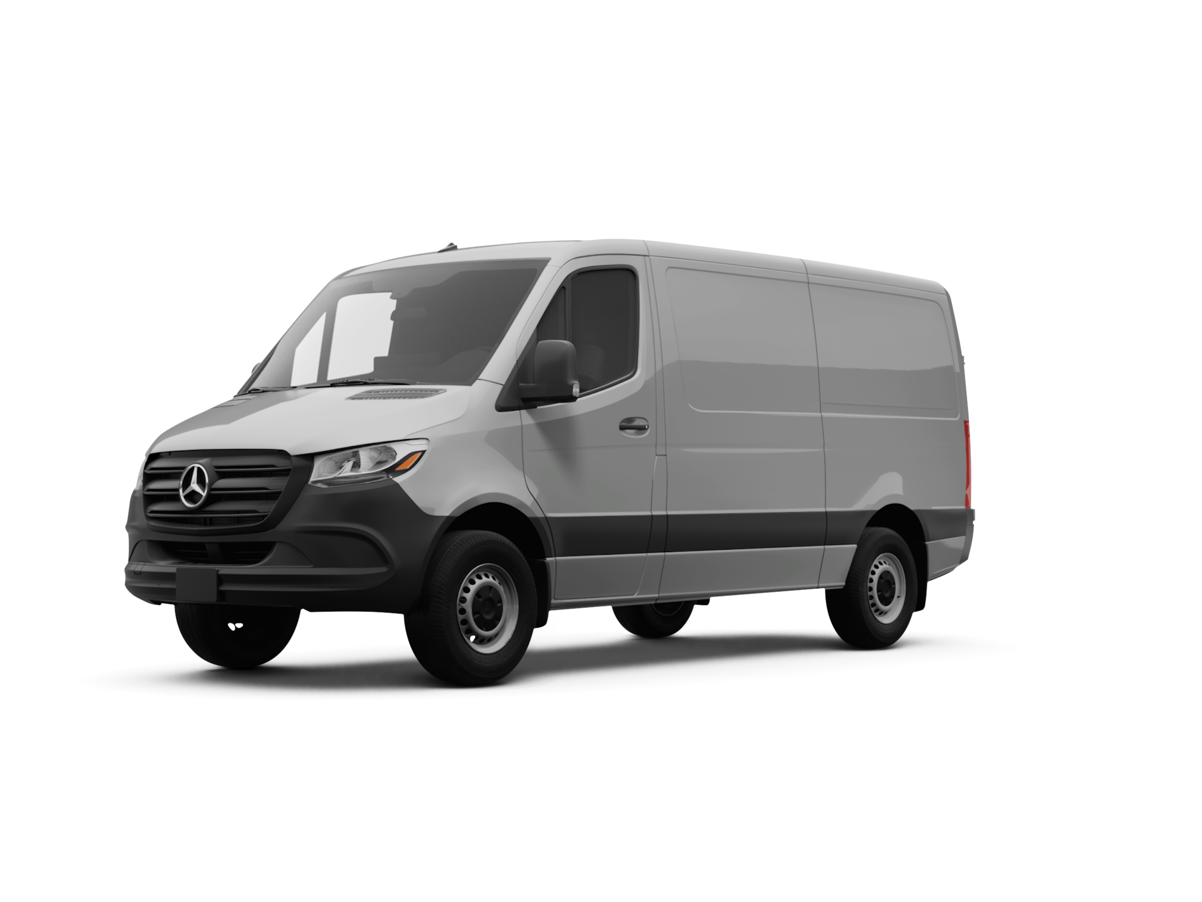 New Stone Grey 2025 Mercedes-Benz Sprinter Cargo Van for