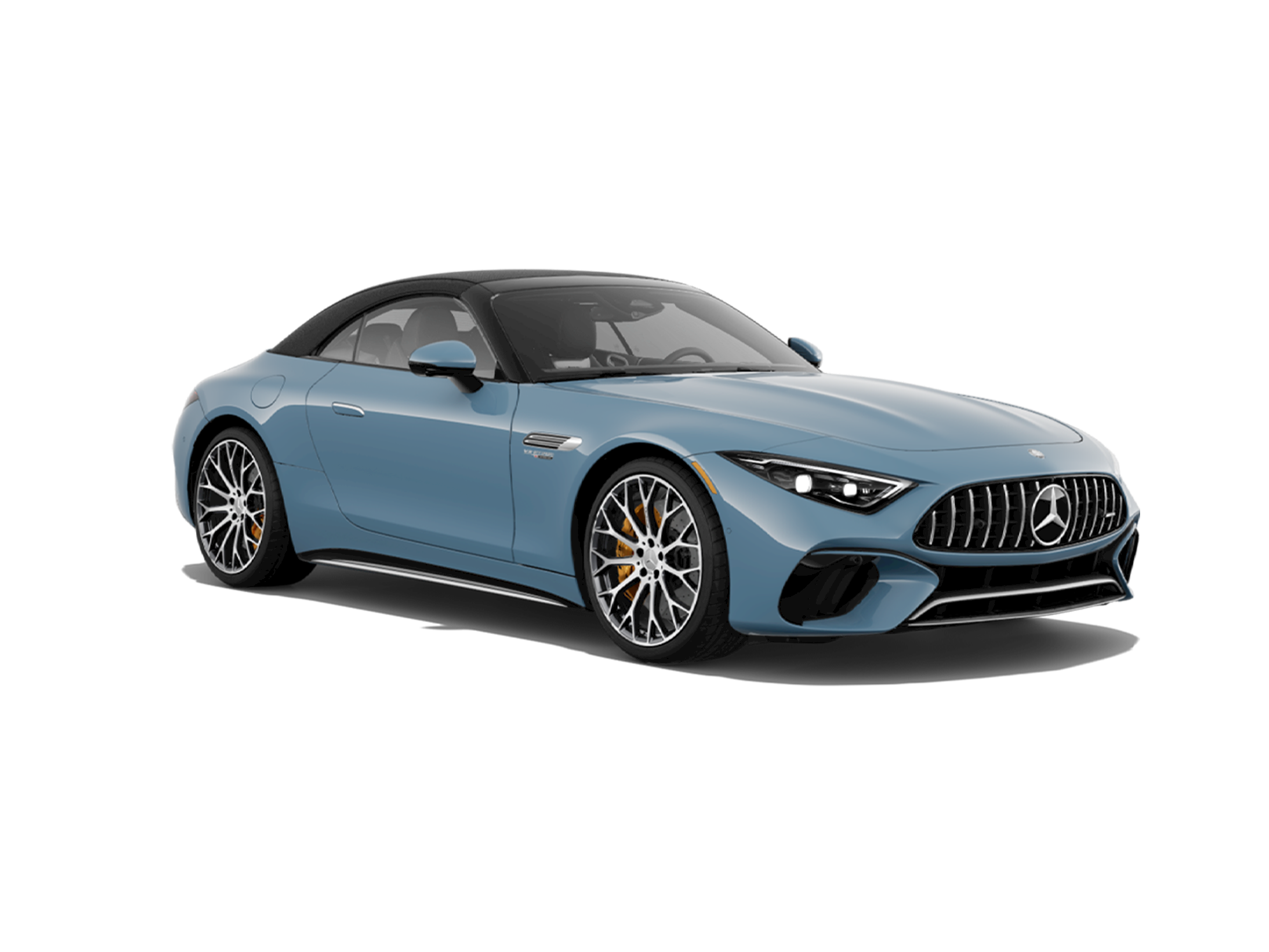 New MANUFAKTUR China Blue Non-Metallic 2025 Mercedes-Benz SL
