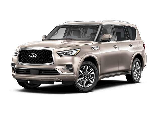 Used Champagne Quartz 2023 INFINITI QX80 LUXE for Sale in
