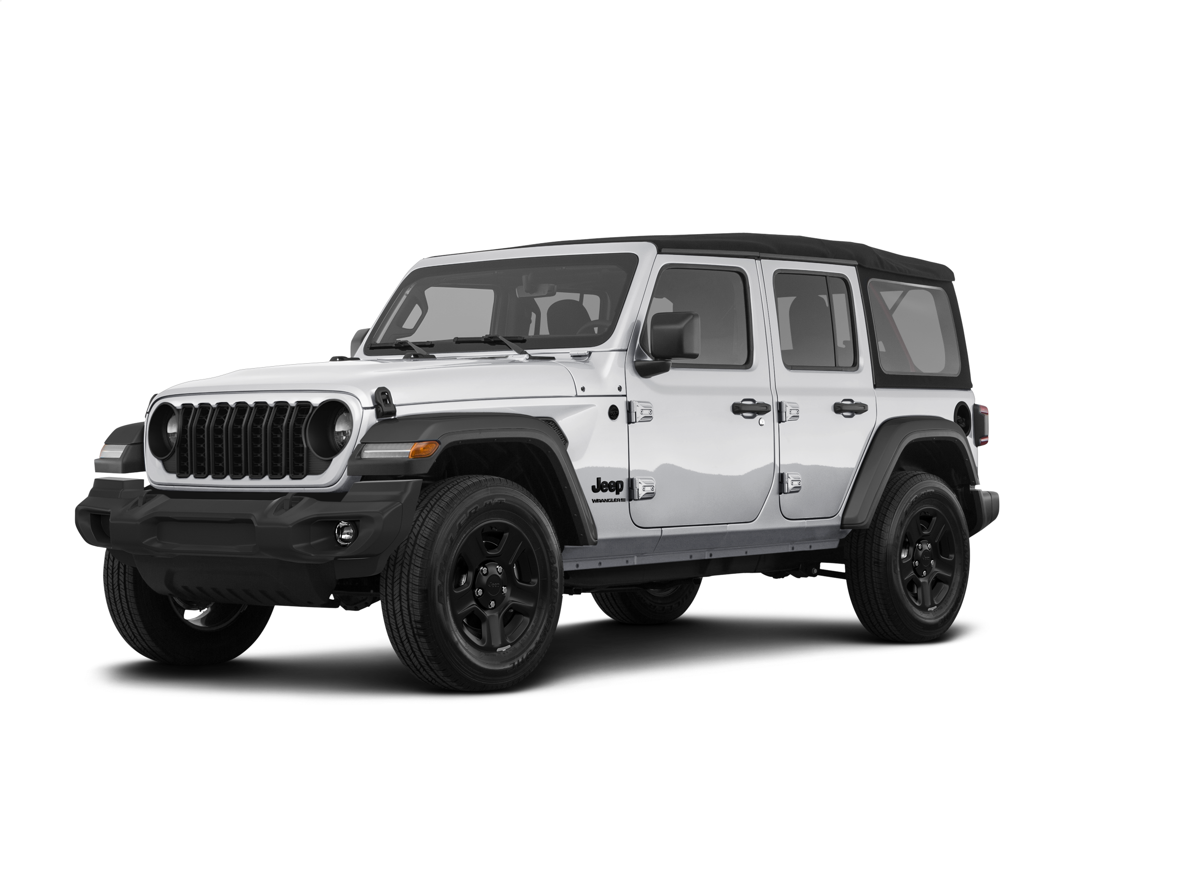 New Bright White Clearcoat 2025 Jeep Wrangler Sport for Sale