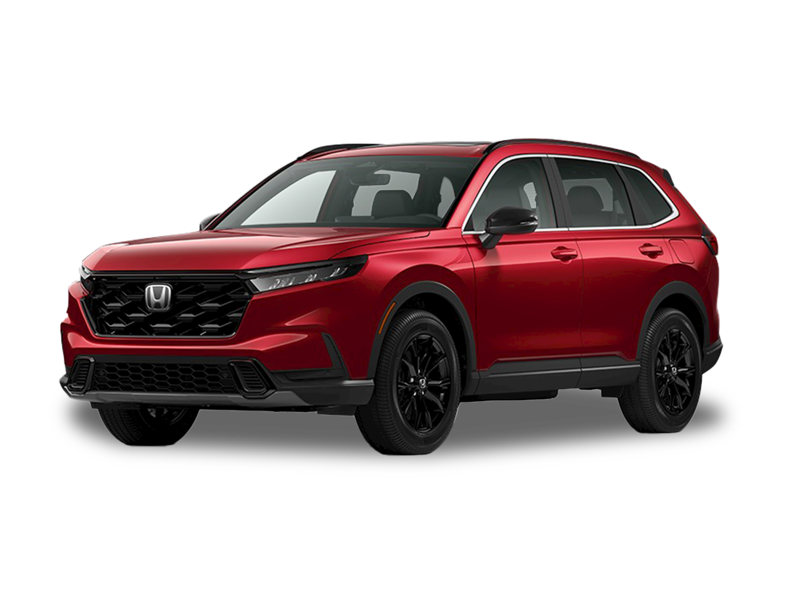 New Radient Red Metallic 2025 Honda CR-V Hybrid SPORT L for