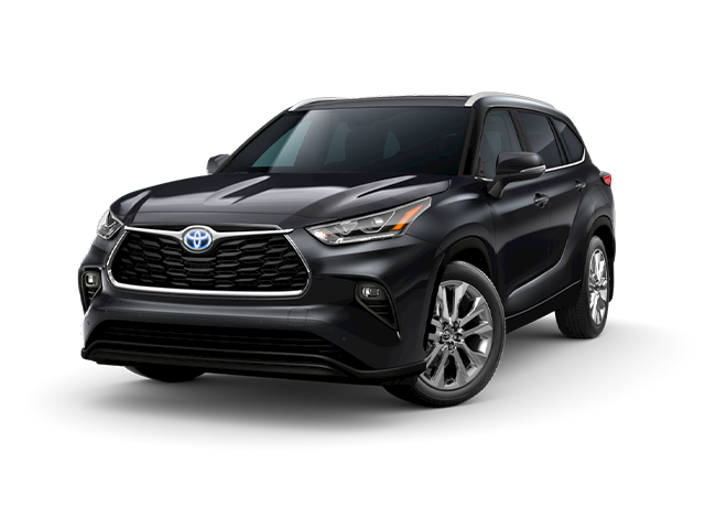 CPO Midnight Black Metallic 2022 Toyota Highlander Hybrid