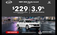 2026 Honda Accord LX FWD