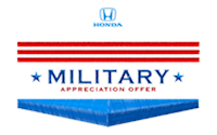 Honda Military Appreciation Offer