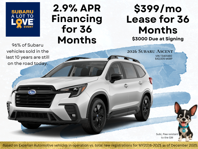 2025 Subaru Ascent