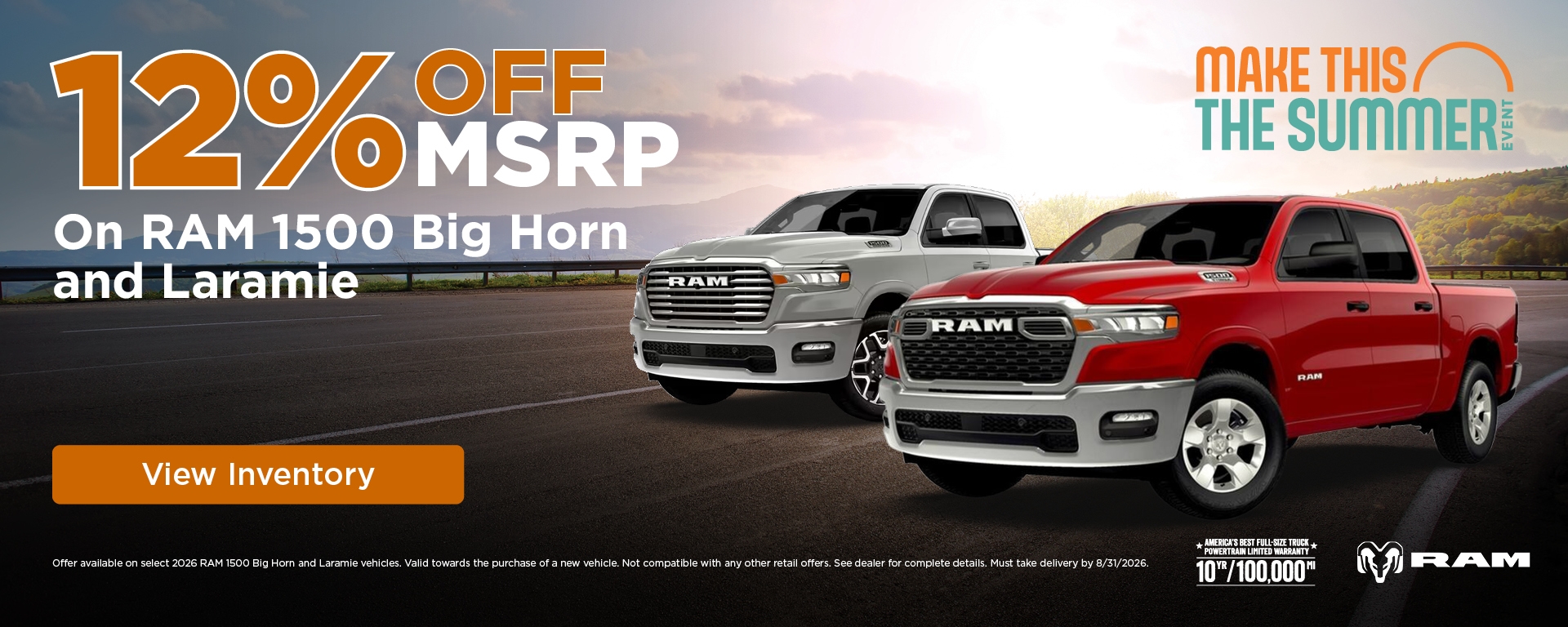 RAM 1500 Big Horn & Laramie