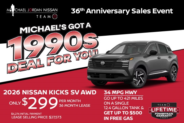 2026 Nissan Kicks SV