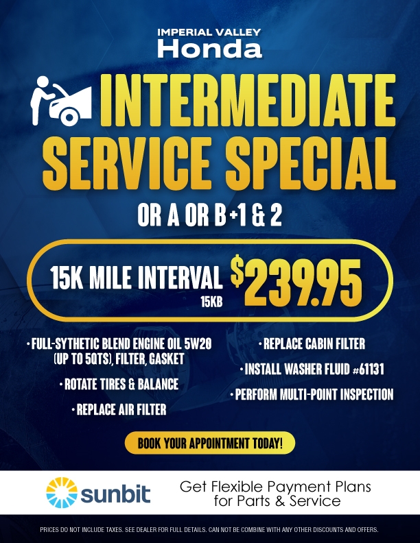 Intermediate Service Special