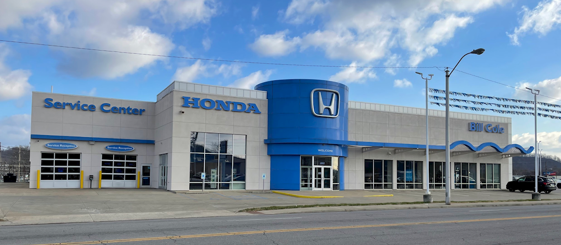 Exterior view of Bill Cole Honda- Honda dealership near Charleston, WV