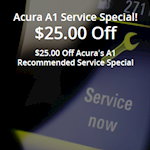 Acura A1 Service Special